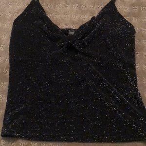 ✨Black Sparkly Tank Top